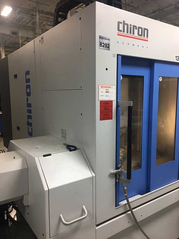 CHIRON FZ 12 MT 5 AXIS CNC MILLING & TURNING CNTR, YEAR 2014, LOCATION TN - INDUSTRIAL ROBOTS