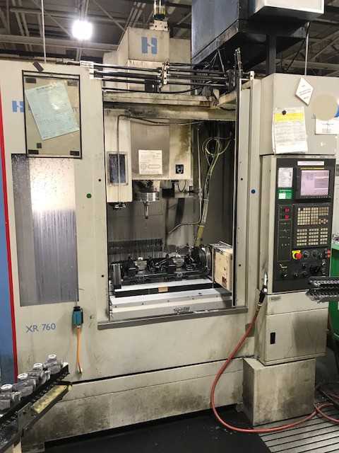 HARDINGE BRIDGPORT MODEL XR 760 VMC, YEAR 2010 LOCATION MI - CNC MACHINING CENTERS