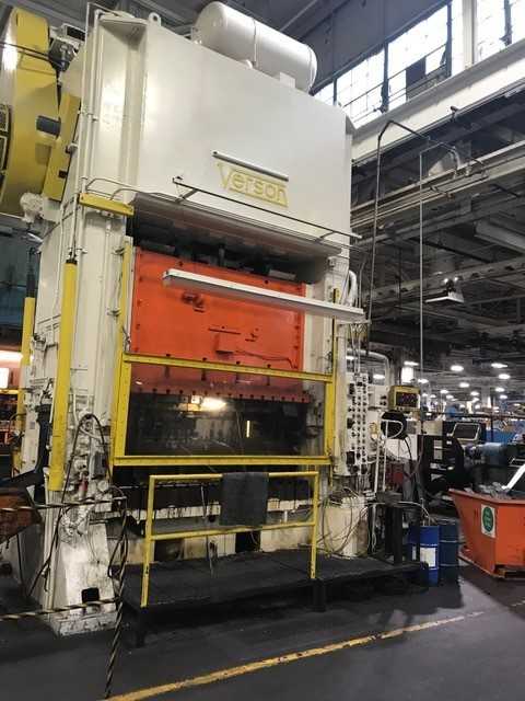 VERSON 600 TON SSDC PRESS MODEL SE2-600-96-54P - PRESSES VERSON 600 TON SSDC PRESS MODEL SE2-600-96-54P - PRESSES