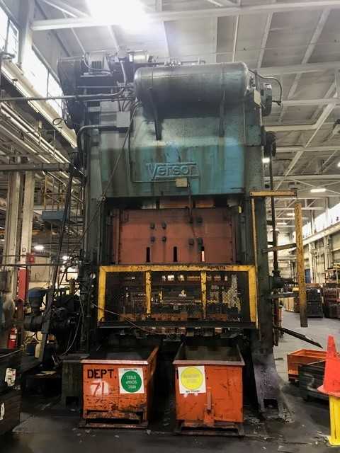 VERSON 500 TON SSDC MODEL SE2-500-96-60T-P - PRESSES