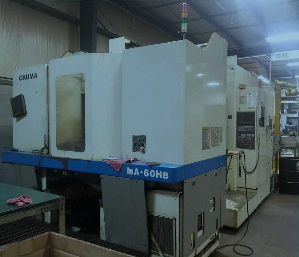 OKUMA HM 60HB CNC HMC - CNC MACHINING CENTERS