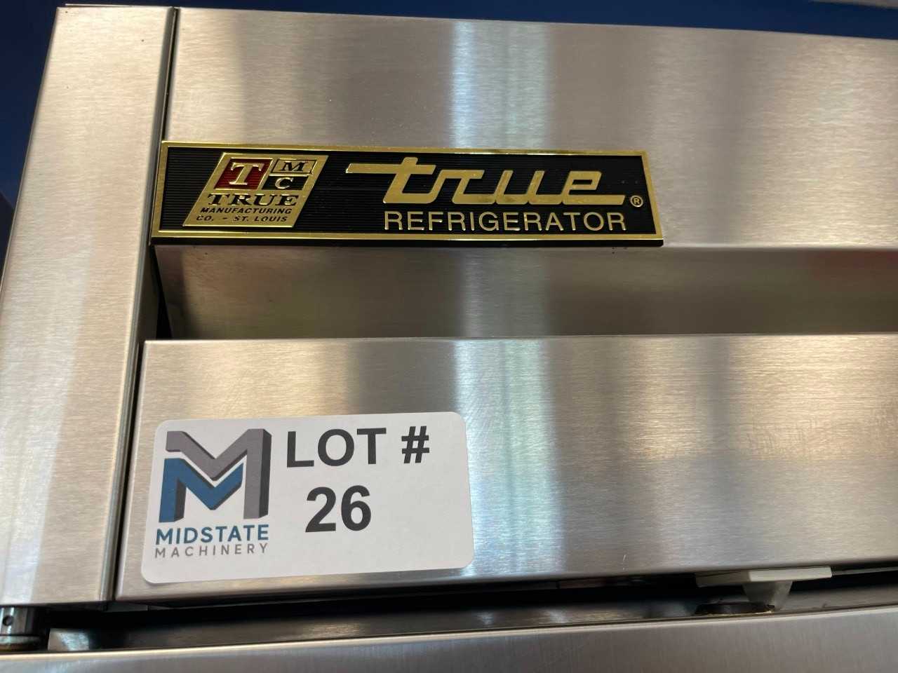 TRUE Stainless Steel Refrigerator