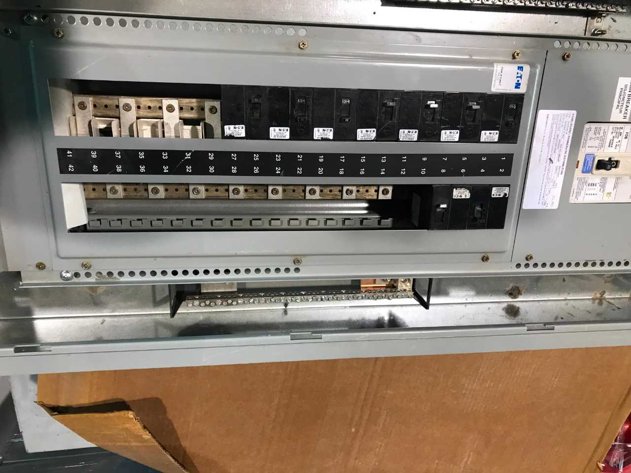 EATON PANELBOARD W/ 50A BREAKER (QTY 1) - PANELBOARDS
