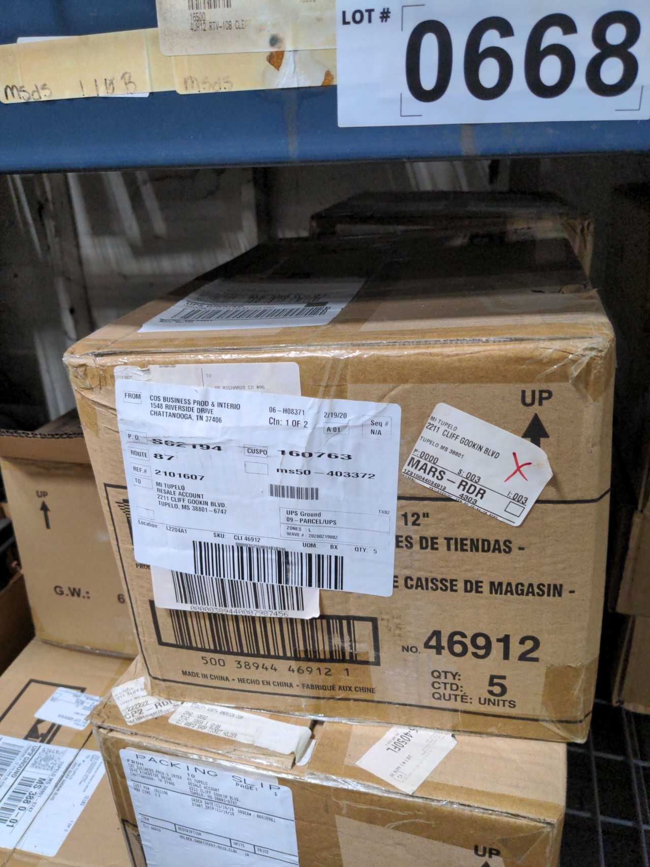 CONTENTS OF RACKING ( 4 SECTIONS ) - MISCELLANEOUS