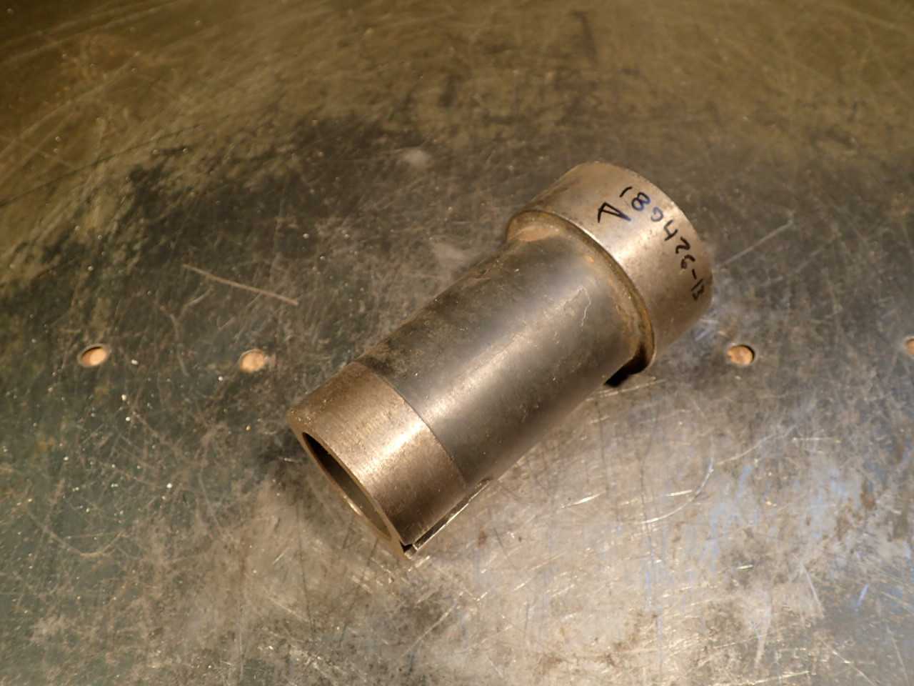 Brown & Sharpe #22 Collet Chuck Sleeve: 2-1/4" Large OD, 1-7/8" Sm OD 42-4464-99 - MACHINING ACCESSORIES & TOOLING