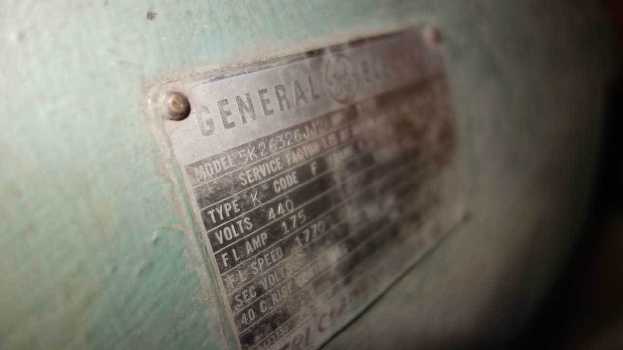 GENERAL ELECTRIC 6326SU 150HP 440V-AC AC MOTOR - ELECTRIC MOTORS
