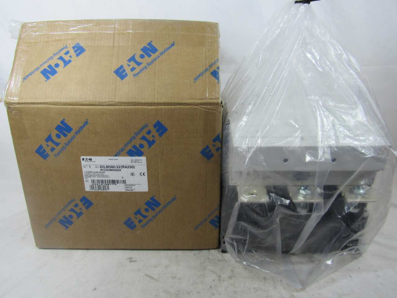 Quantity of 1x XTCE580N22A Contactors - CONTACTORS