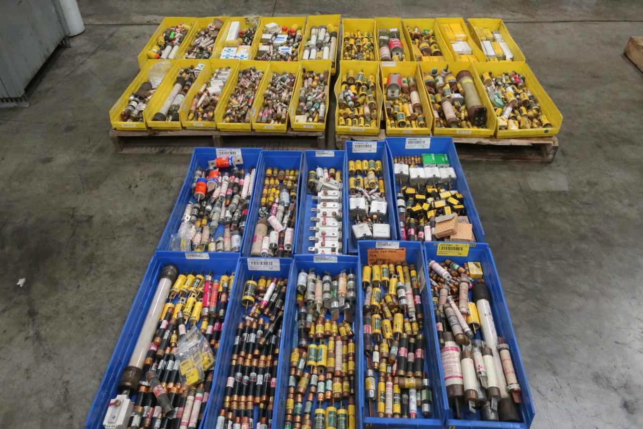 3 PALLETS OF ASSORTED FUSES - FUSES