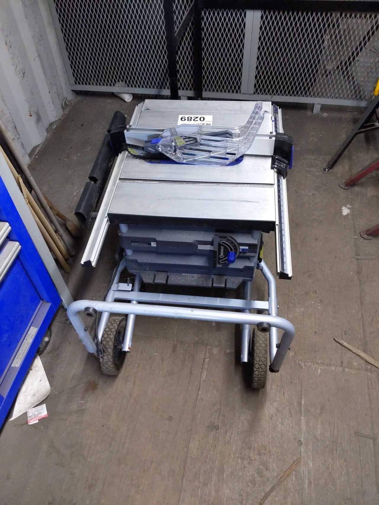 Kobalt 10" table saw - METAL SAWS