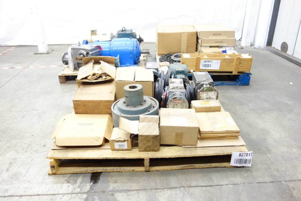 3 PALLETS OF ASSORTED POWER TRANSMISSION - POWER TRANSMISSION