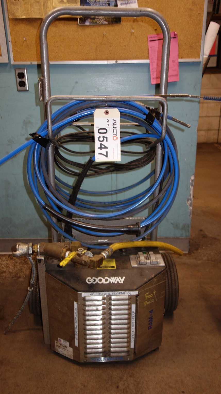 GOODWAY RAM-4-60 REAM-A-MATIC TUBE CLEANER - ELECTRIC POWER TOOLS
