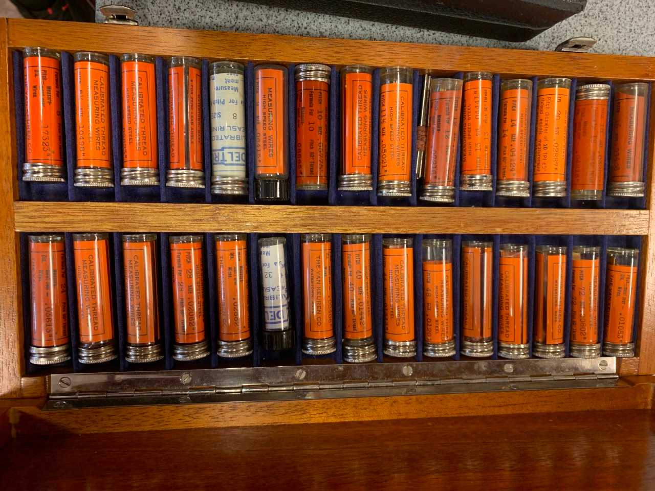 Van Keuren Calibrated Thread Wires - ELECTRIC POWER TOOLS