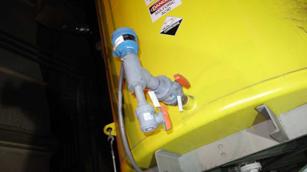 BULK SULFURIC ACID STORAGE STEEL TANK - PROCESS EQUIPMENT