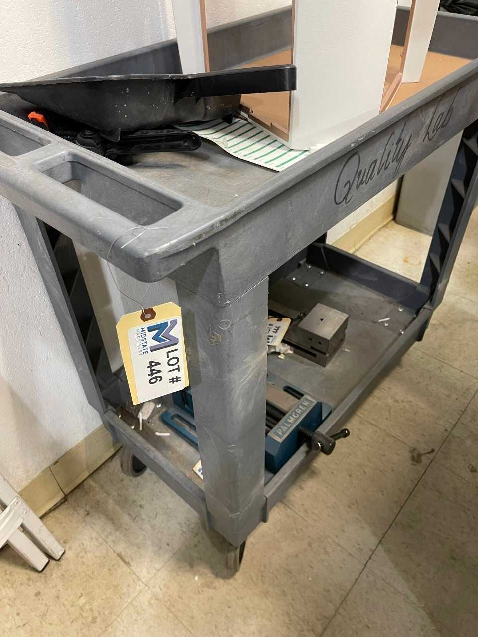 Plastic Rollong Cart No Contents - ROLLING CARTS
