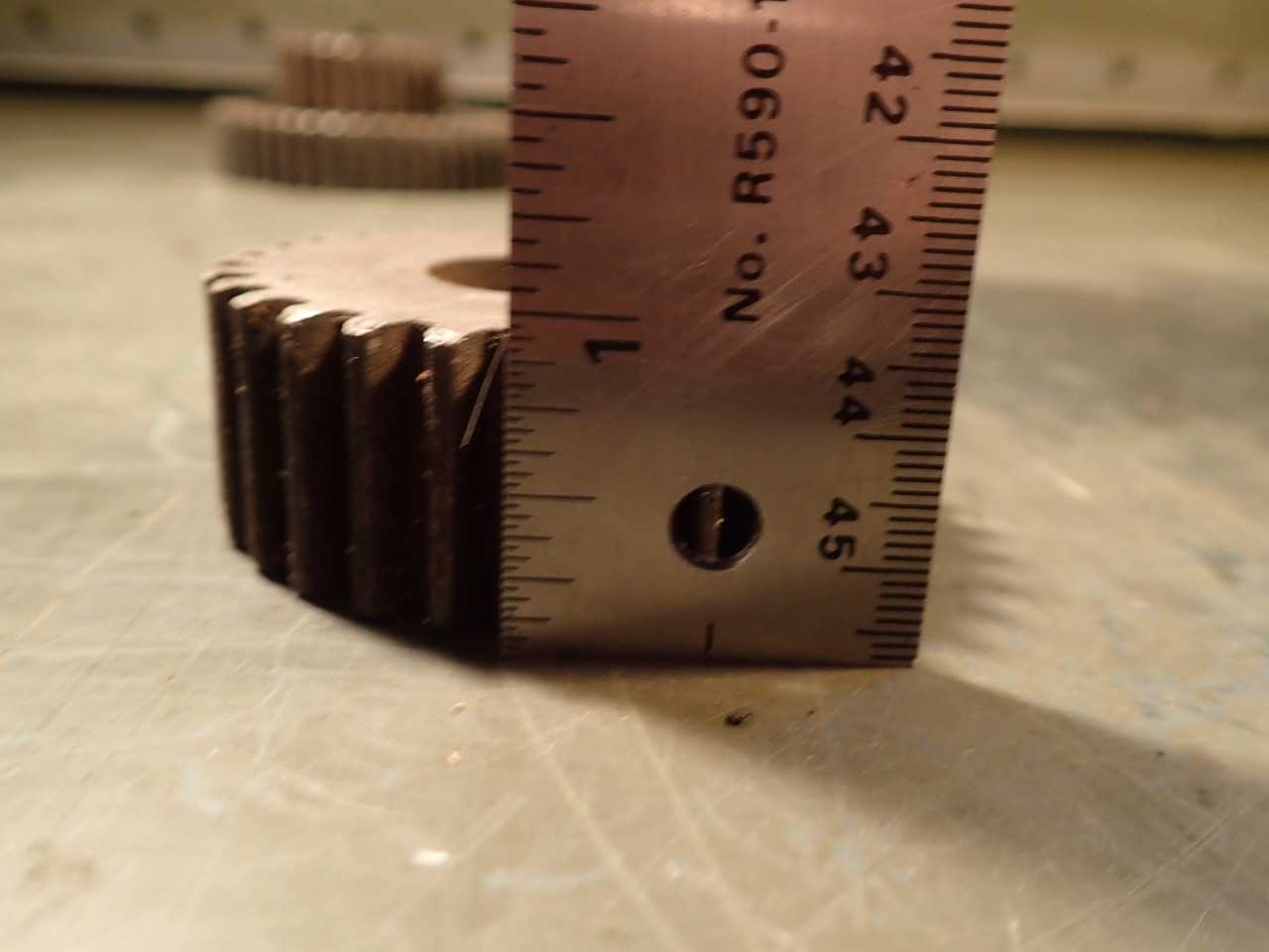 3-Piece Lot Lathe Change Gears: 1" Keyed Bore, 7/8" Thick 26 30 & 48 Tooth - LATHE PARTS