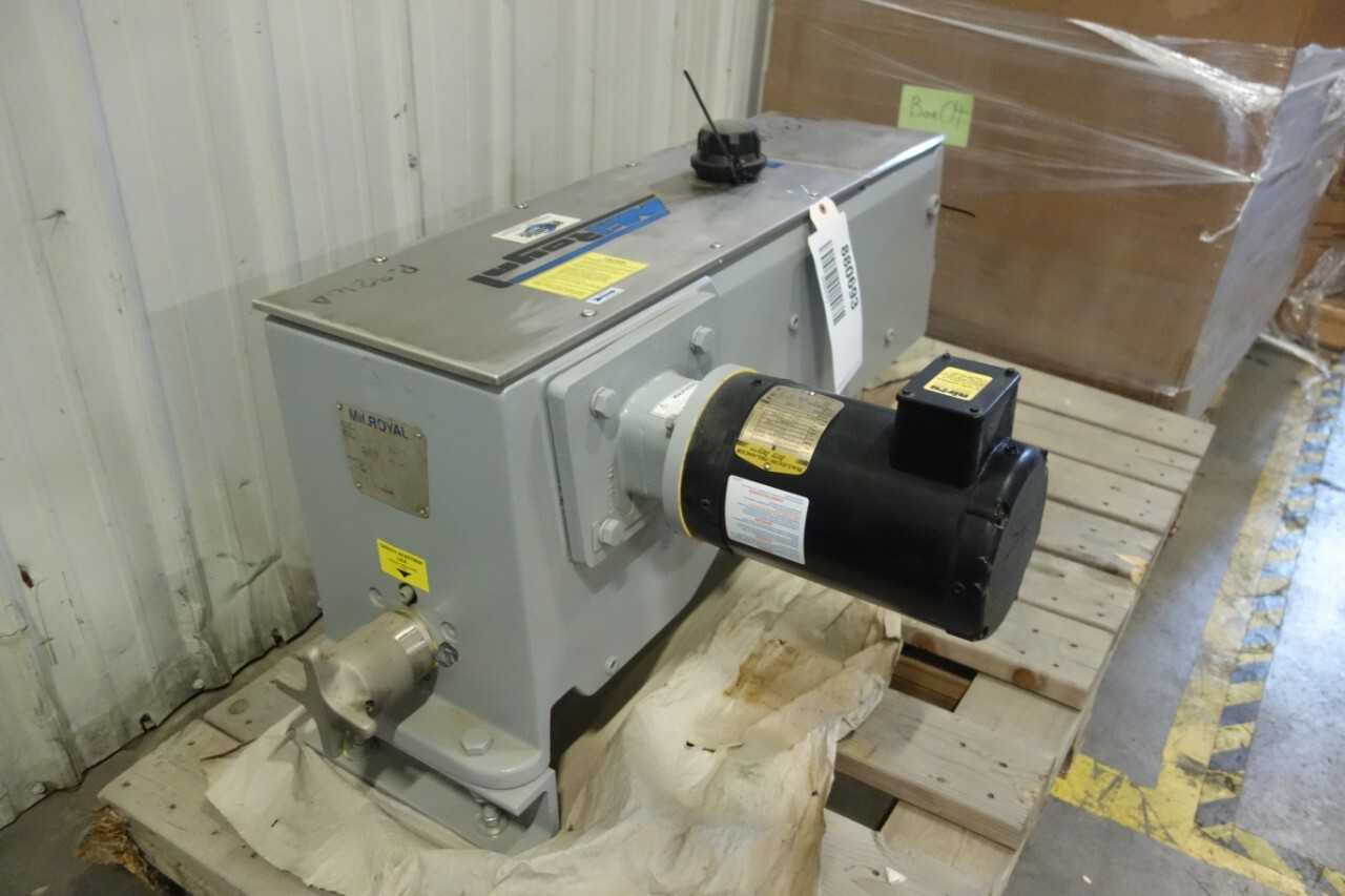 MILTON ROY MILROYAL MCP181 8FCCM1TMGFFSEST11 METERING PUMP - METERING PUMP
