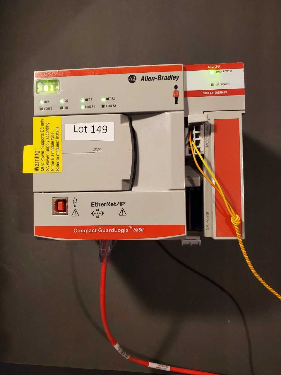 Allen Bradley CompactLogix 5069-L3100ERMS3 - AUTOMATION & CONTROLS