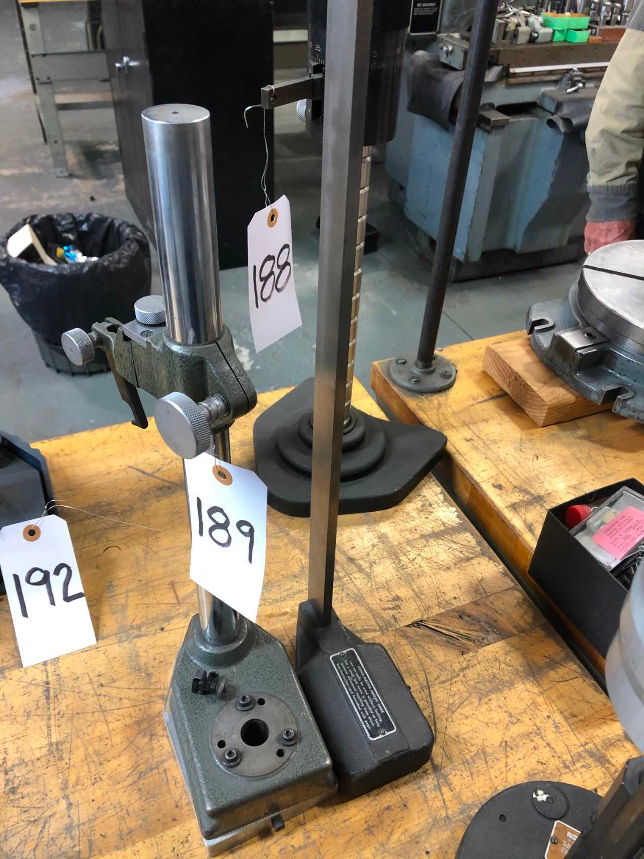 2-Height Gage Stands - ELECTRIC POWER TOOLS