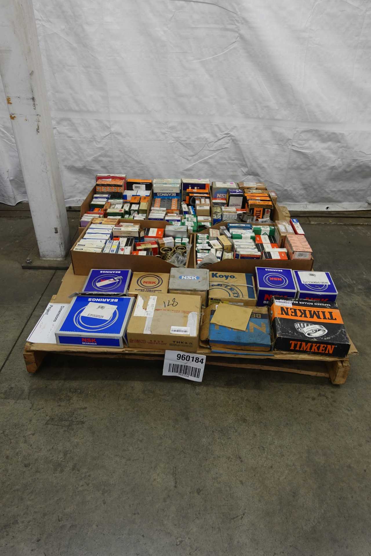 PALLET OF ASSORTED BEARINGS - BEARINGS
