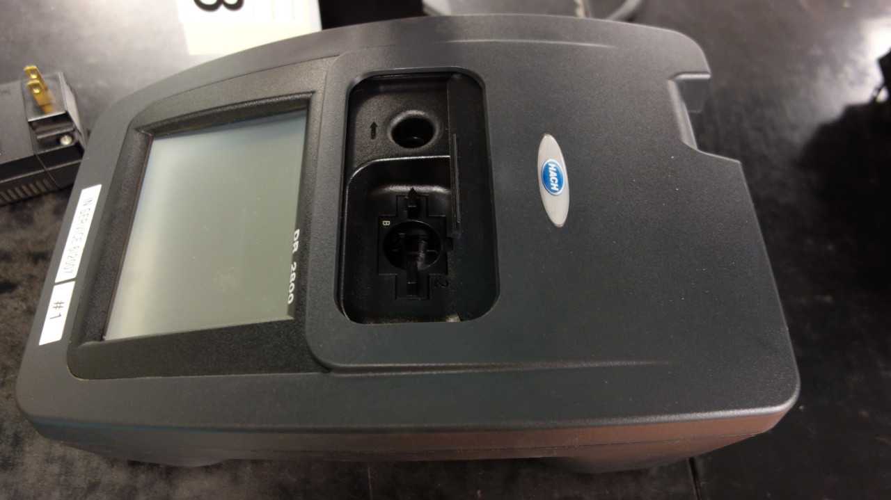 HACH DR2800 PORTABLE SPECTROPHOTOMETER - PLANT & FACILITY