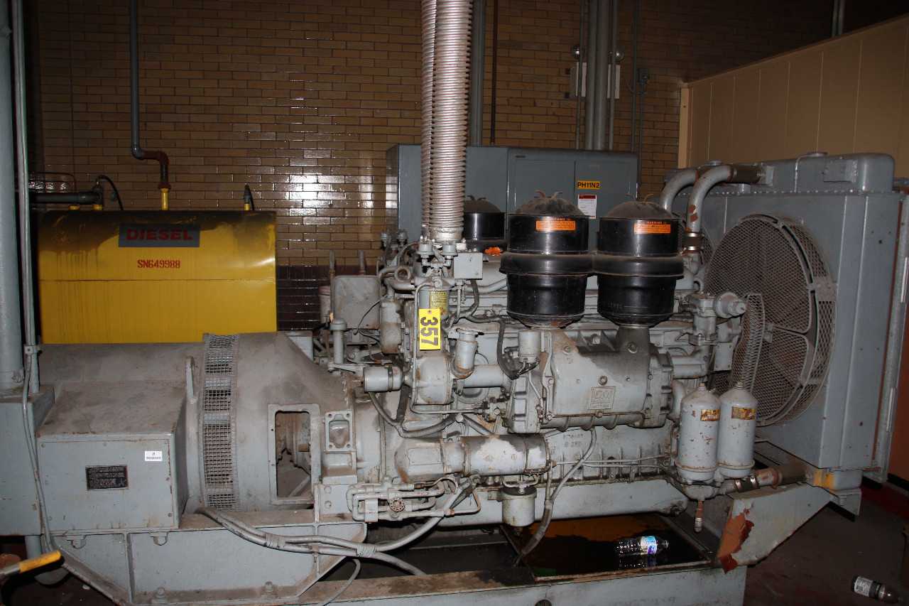 Diesel Generator (Located In Powerhouse) - STANDBY POWER GENERATOR
