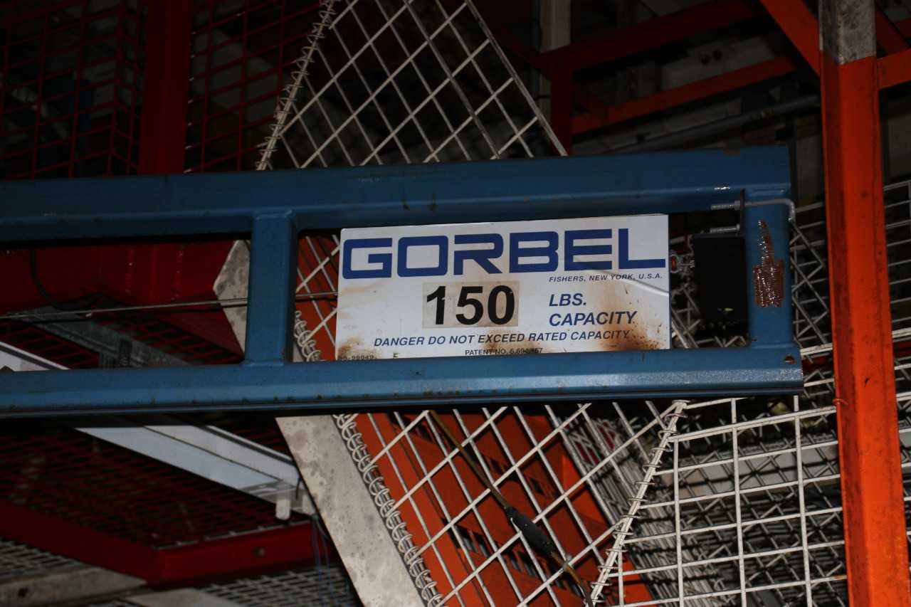 Gorbel Jib Crane, 150 lbs Capacity - LIFTING EQUIPMENT