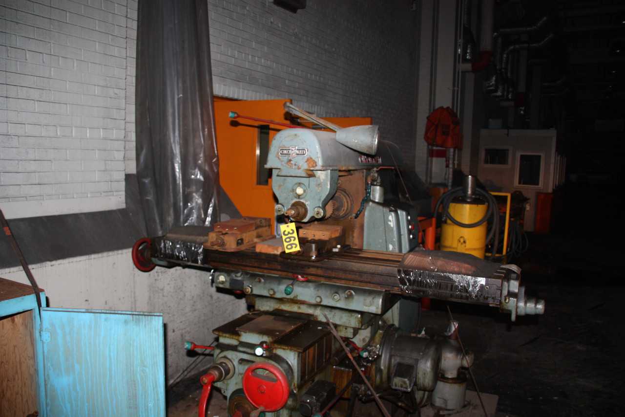 Cincinnati Mill - MILLING MACHINES