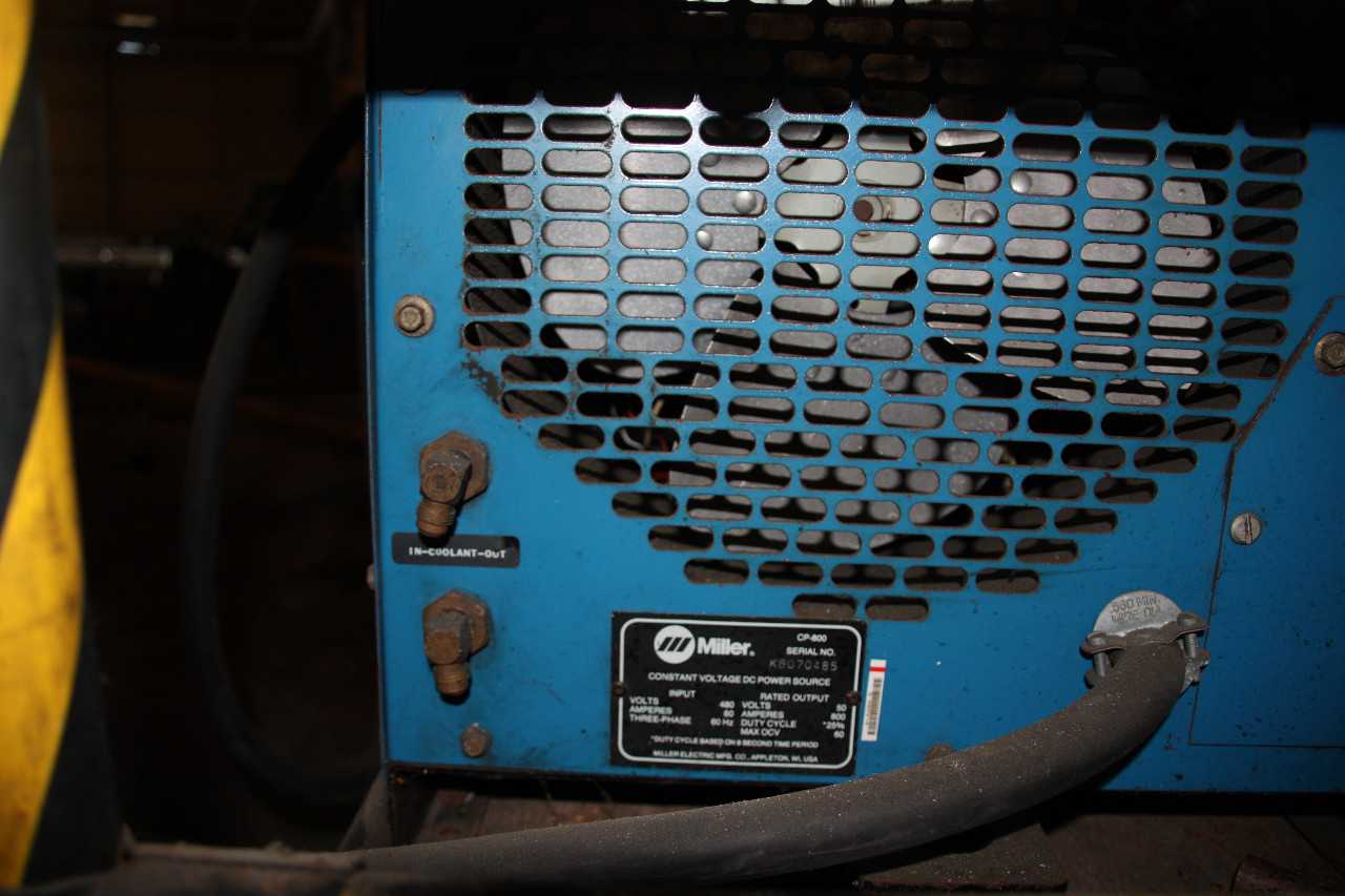 Miller Welder, CP-800, SN 8070485, 480V, 60 amp, 3 Phase, 60 Hz - WELDING EQUIPMENT