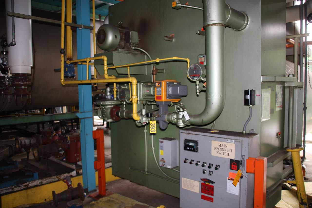 Sellers Boiler, Model S-500-W-15 SENIOR, 20 HP, 460 Volt, 3 Phase, Natural Gas - BOILERS