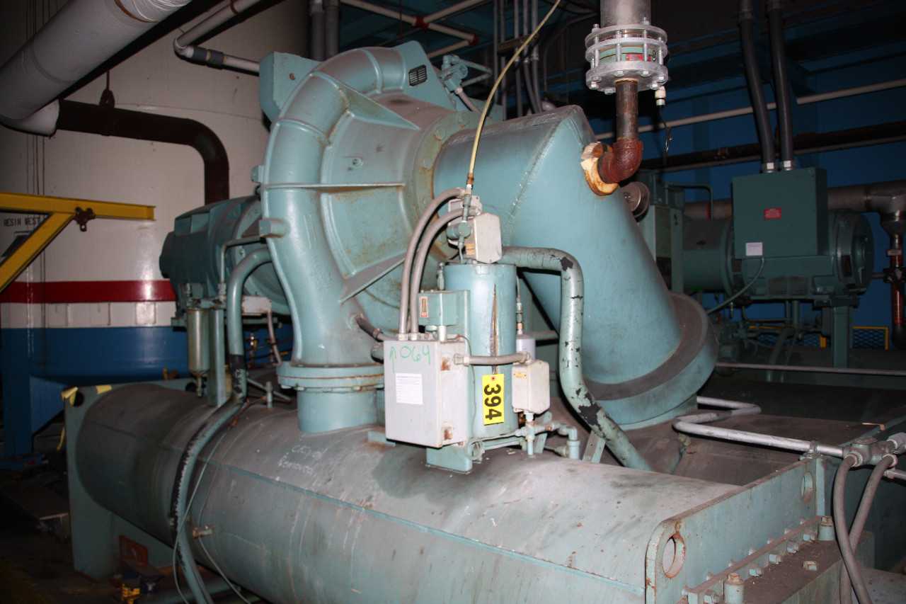 Chiller, York, mdl YTE3E3C2-CK F, SN YAYM648002, 460 V, 60 HZ, 3 Phase - CONSTRUCTION