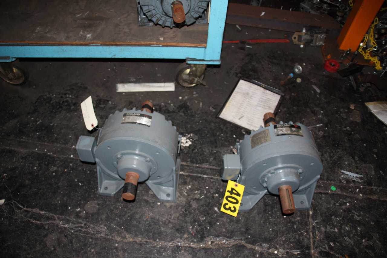 Rueland Magnetic Brake, Qty 2, Type OCFN, Model 29B9, 460 Volt - BRAKES & CLUTCHES
