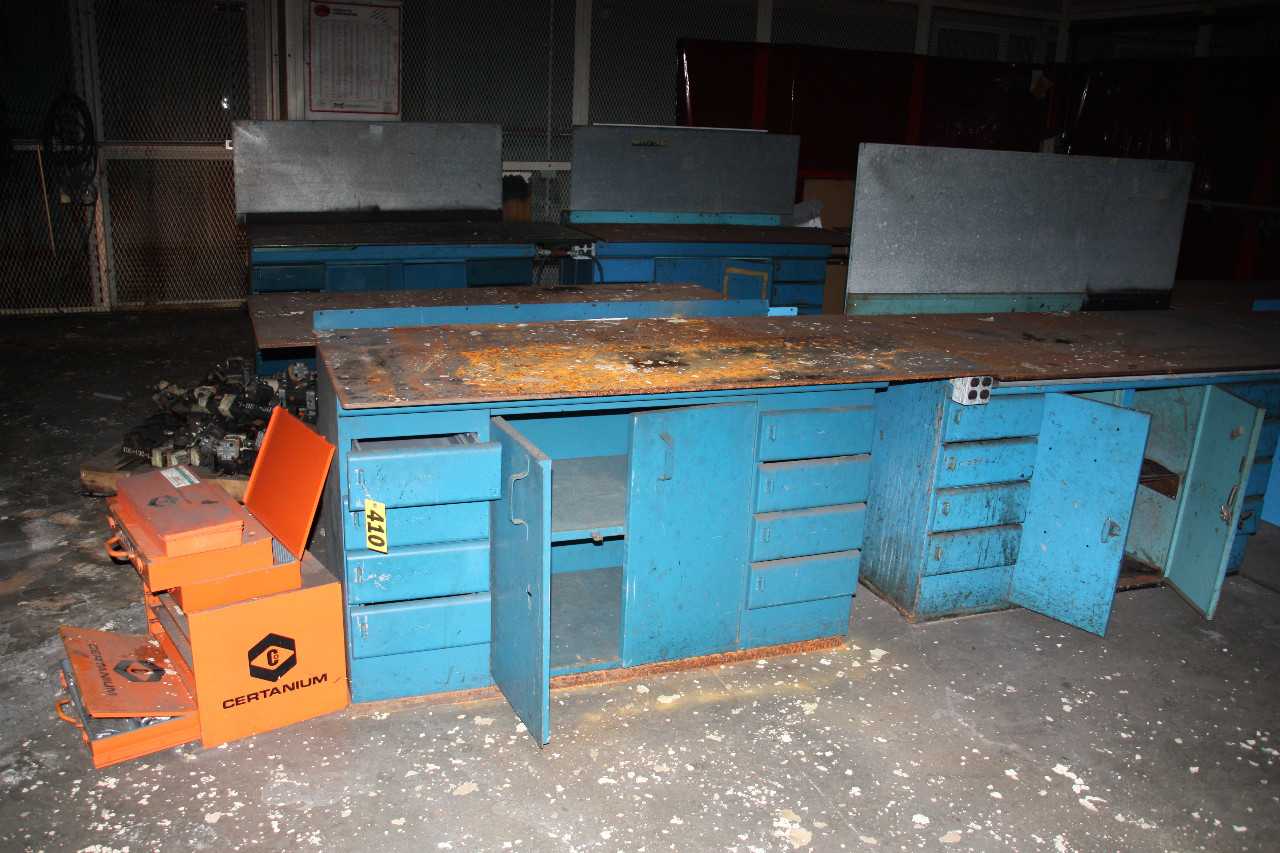 Work Benches, Qty 11 - PLANT & FACILITY