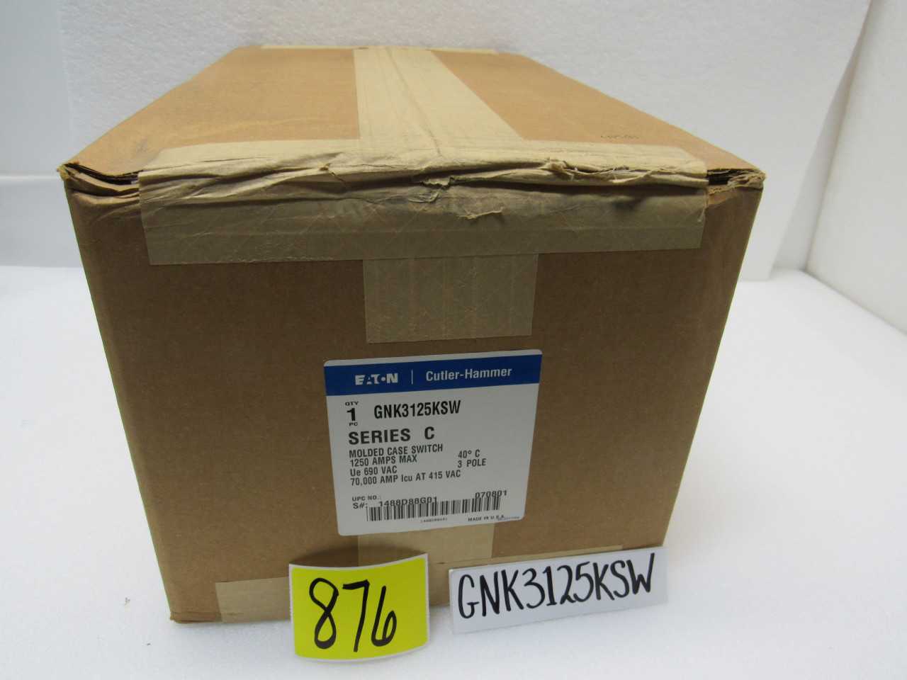 Eaton Circuit breaker - CIRCUIT BREAKERS