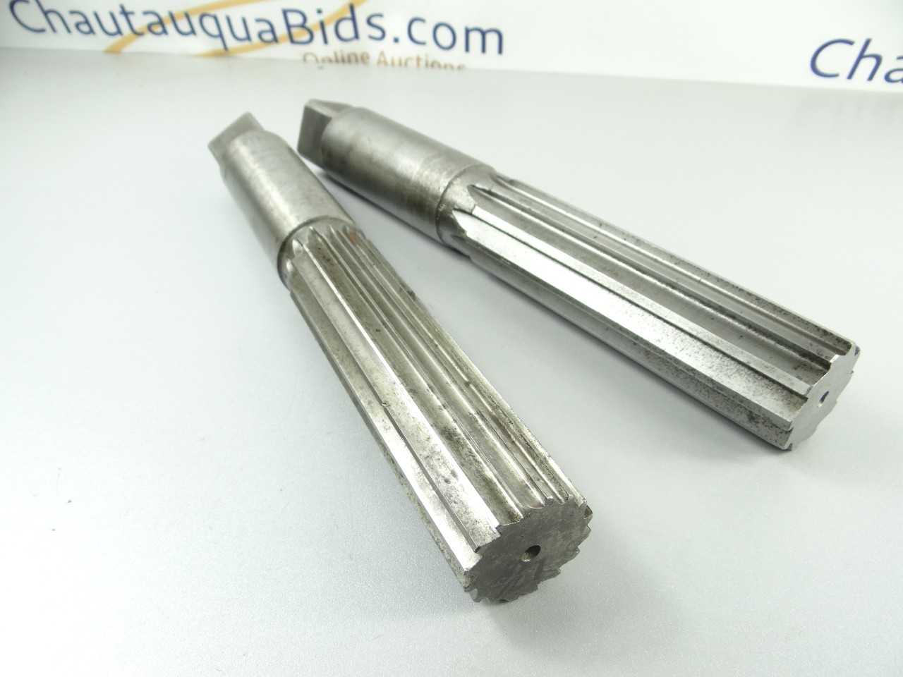 Pair of Heavy Duty HSS Hand Reamers - MACHINING ACCESSORIES & TOOLING