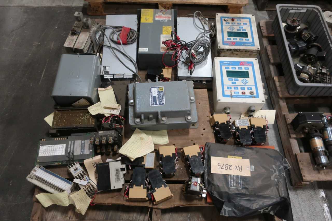 4 PALLETS OF ASSORTED ELECTRICAL EQUIPMENT - MISCELLANEOUS