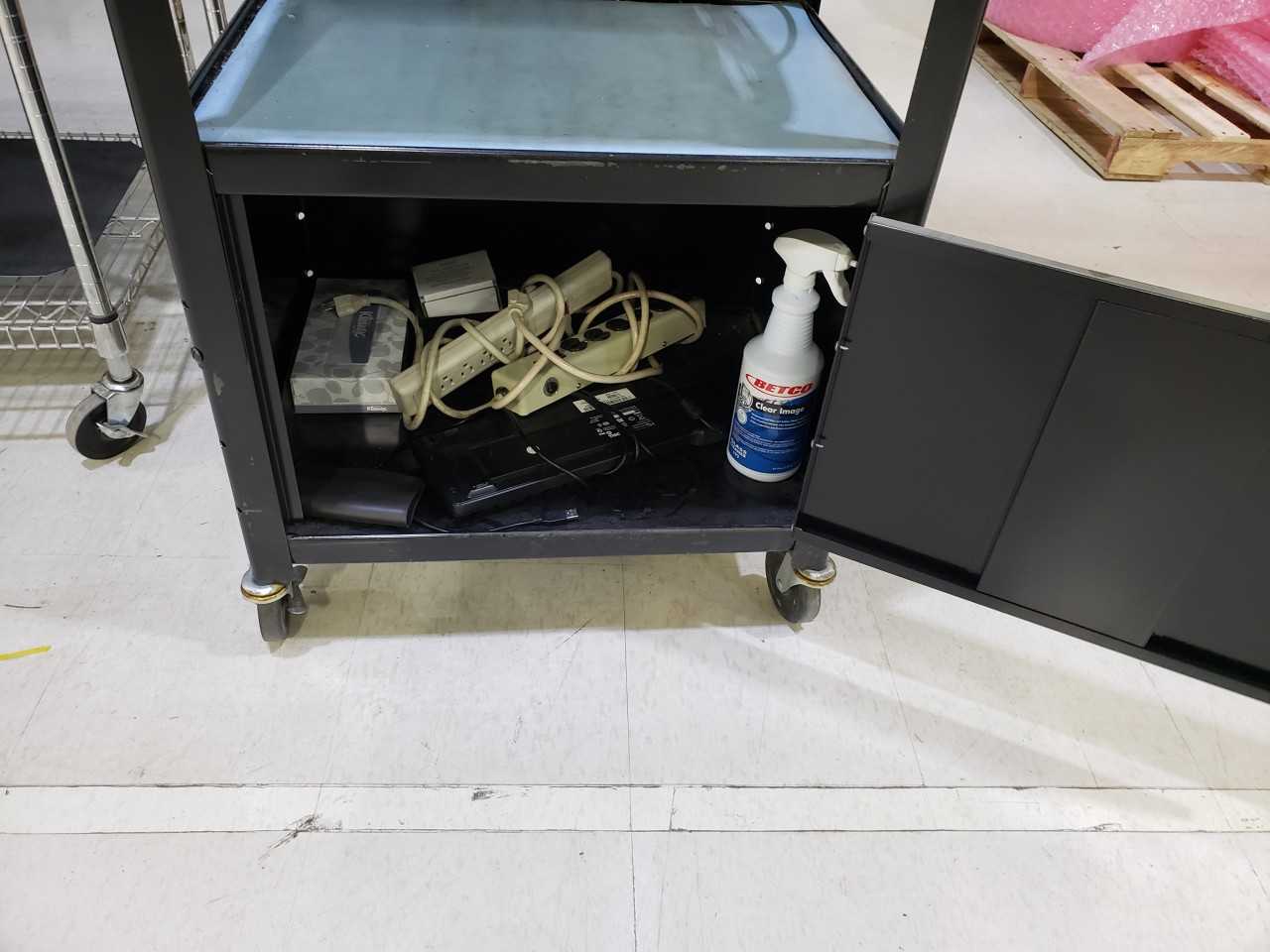 Luxor Rolling Cart, With Contents - MISCELLANEOUS