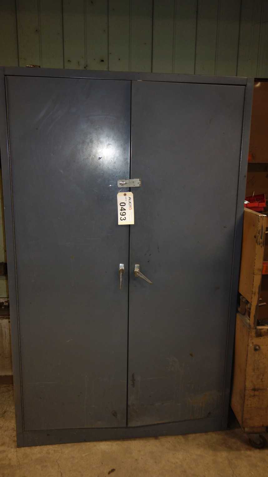 CABINETS W/ GAUGES, TOOLING CONTENTS - TOOL STORAGE