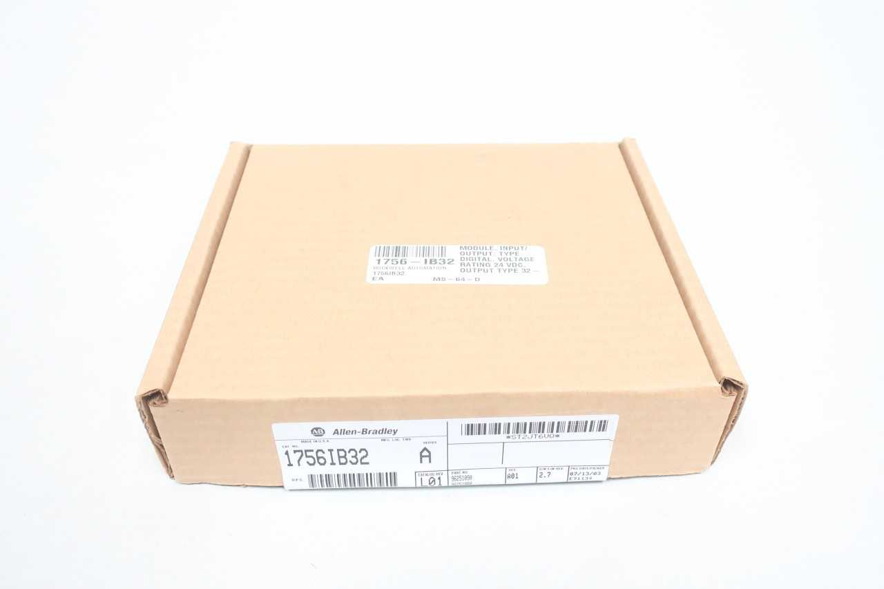 ALLEN BRADLEY 1756-IB32 INPUT MODULE - AUTOMATION & CONTROLS ALLEN BRADLEY 1756-IB32 INPUT MODULE - AUTOMATION & CONTROLS