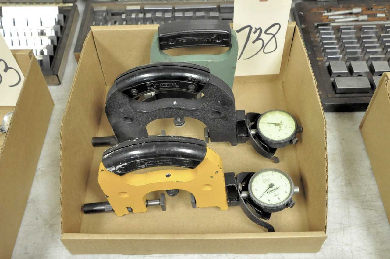 3 Federal Dial Snap Gauges in 1 Box - ELECTRIC POWER TOOLS