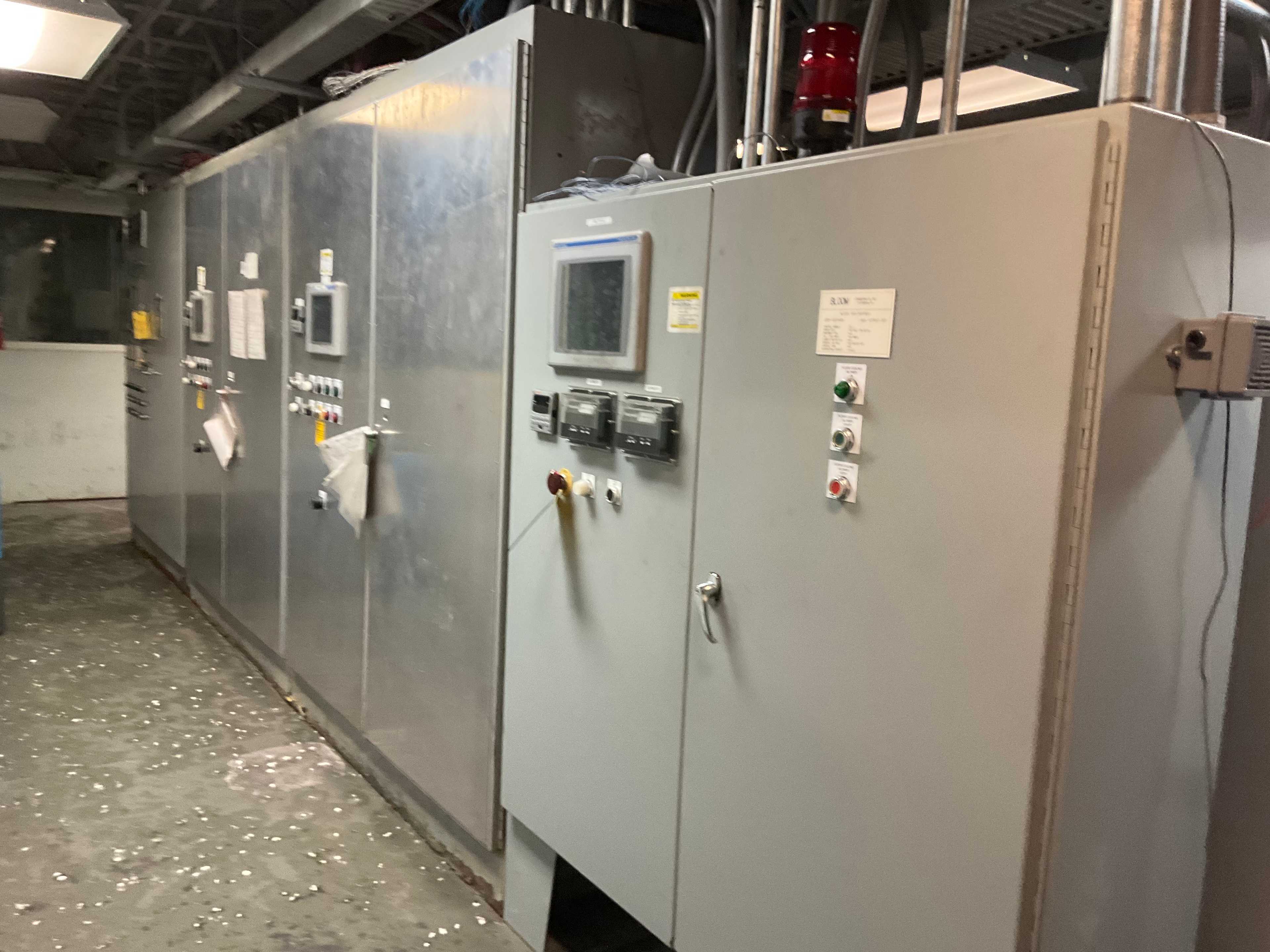 QTY 5 - CONTROL CABINETS WITH ALLEN BRADLEY PLCs - CONTROL CABINETS