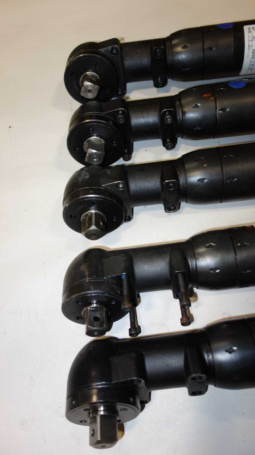LOT OF 5 ATLAS COPCO ETV ST101-370-20 ELECTRIC ANGLE NUTRUNNERS - ELECTRIC POWER TOOLS