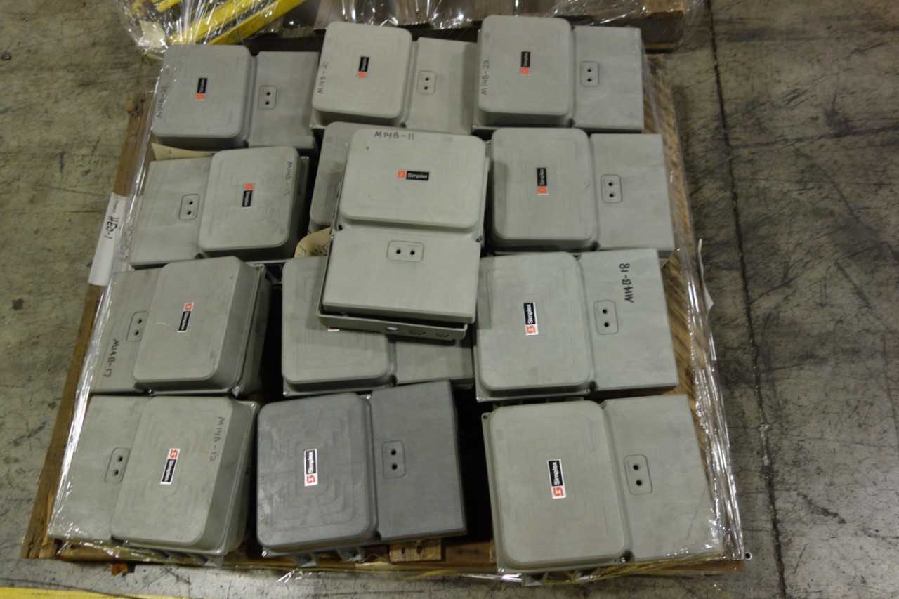 2 PALLETS OF ASSORTED ELECTRICAL SAFETY EQUIPMENT - ELECTRICAL COMPONENTS