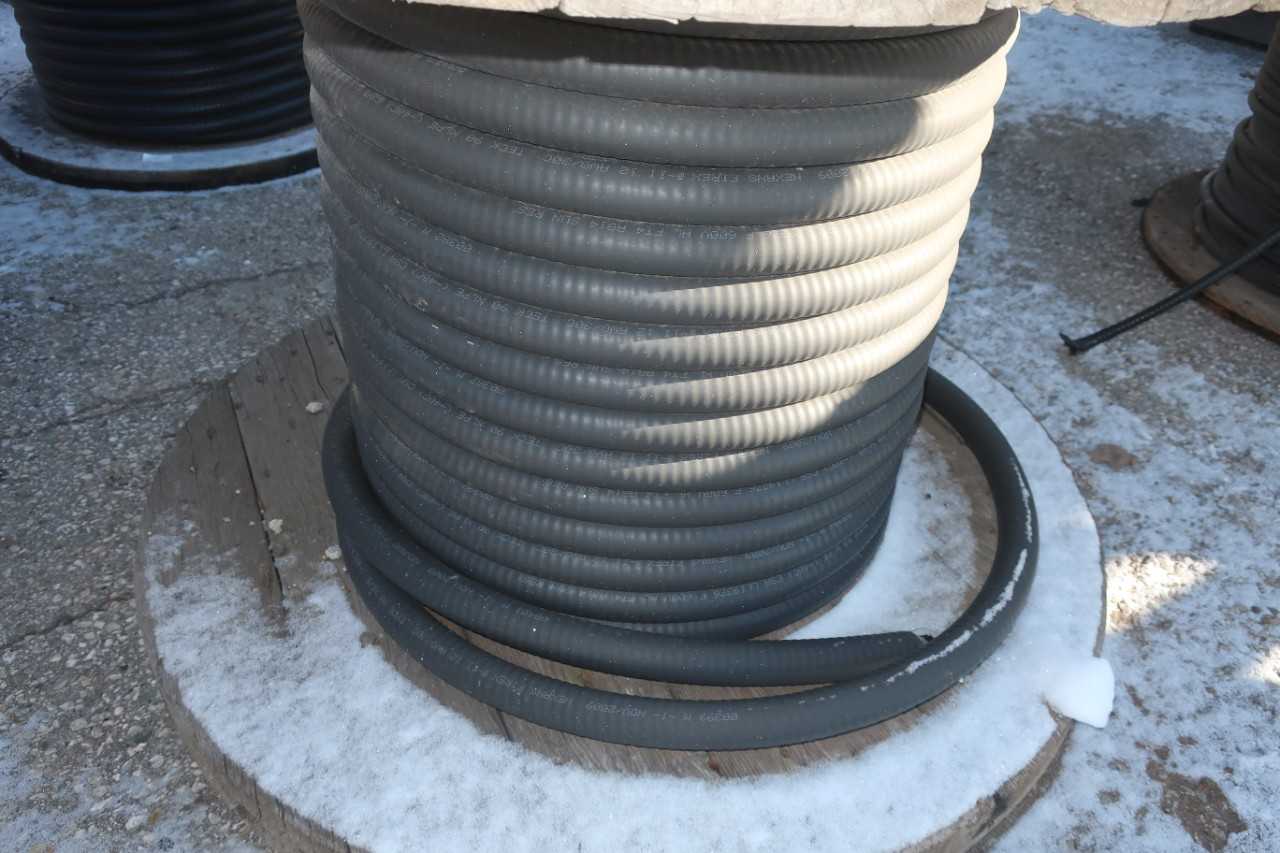 3 SPOOLS OF ASSORTED INSULATED CABLE-WIRE - ELECTRICAL COMPONENTS