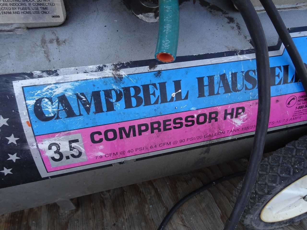 CAMPBELL HOUSFIELD Portable air compressor - AIR COMPRESSORS