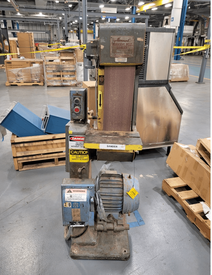 Abrasive Belt Grinder (2536324) - GRINDING MACHINES