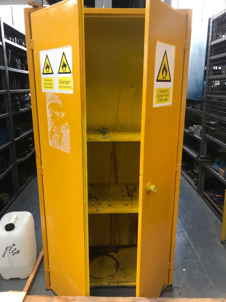 Chemical Storage Cupboard - TOOL STORAGE