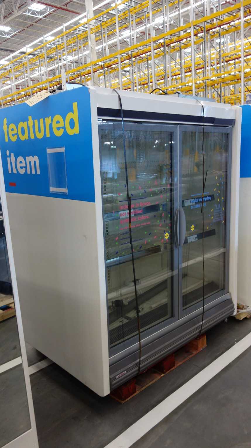 AHT VENTO GREEN MC FREEZE 156 2 DOOR MULTI-SHELF CHEST CAKE FREEZER 1.050W 208-240V-AC