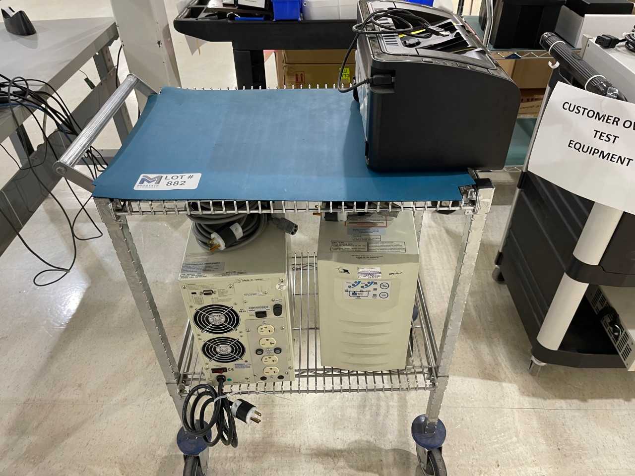 Rolling Bakers Rack No Contents - ELECTRIC POWER TOOLS