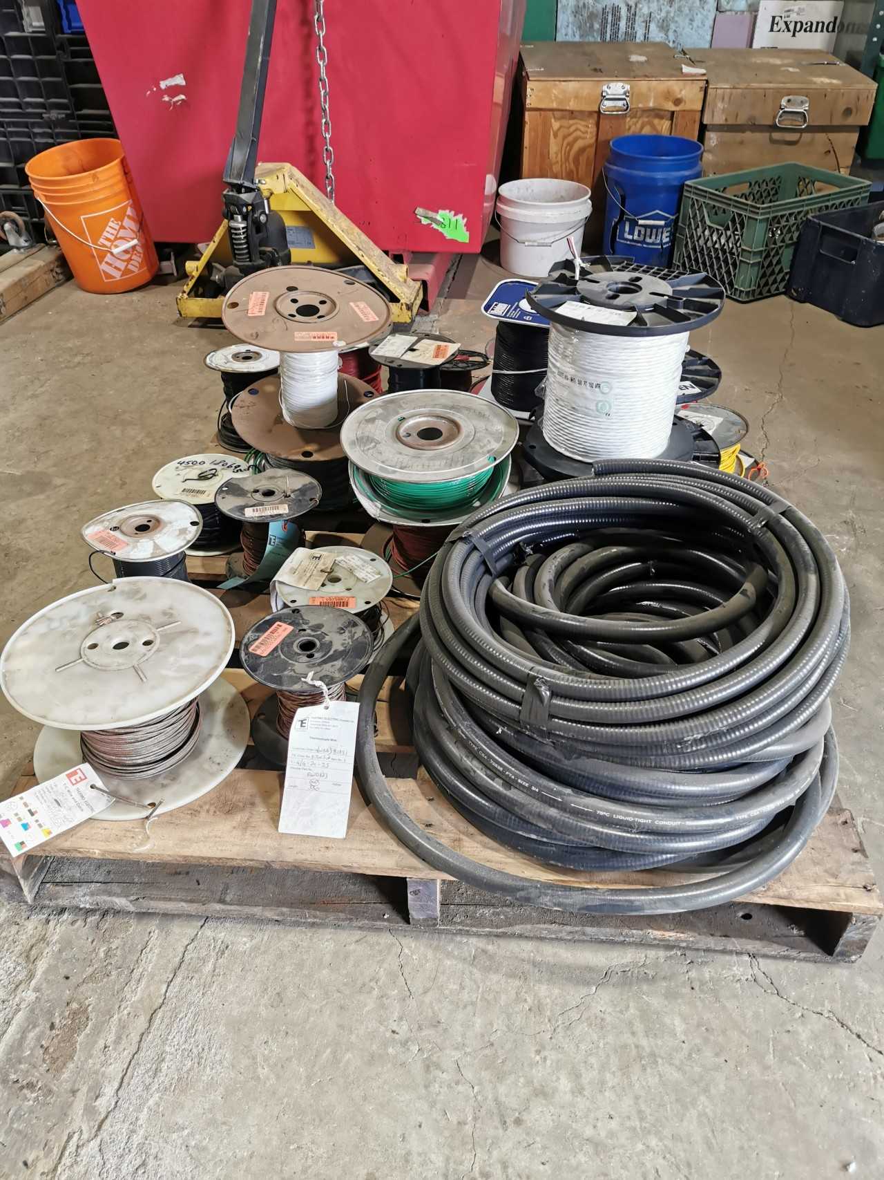 Lot of Control & Thermocouple Wire - INDUSTRIAL PARTS