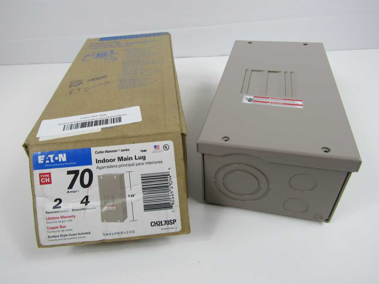 Lot of Quantity 6x Loadcenters - AUTOMATION & CONTROLS